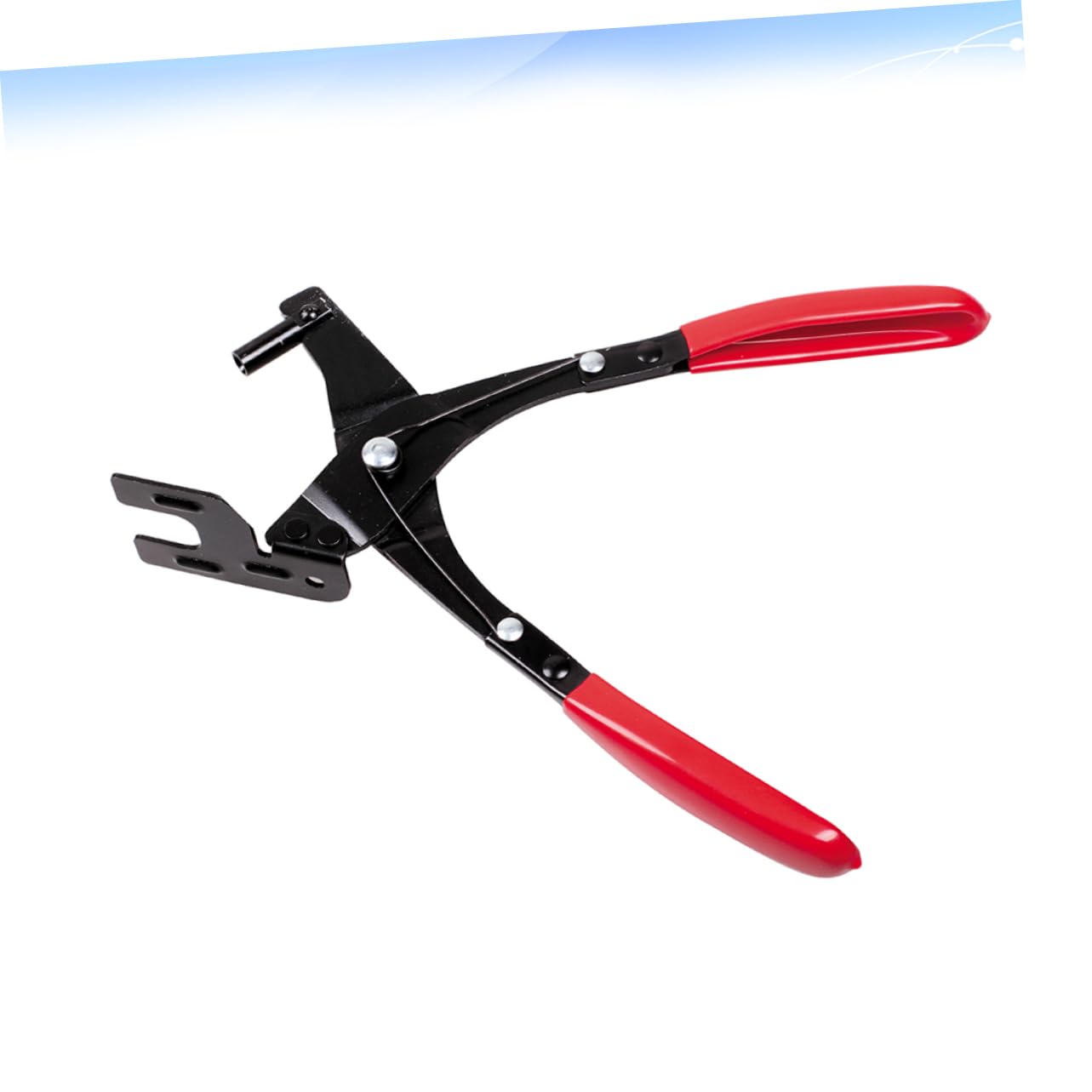 Hemobllo Pinza per Rimozione Gancio Scarico Auto Strumento per Separare Staffe dal Cuscinetto in Gomma Pinza Regolabile per Sistemi di Scarico Auto e Camion