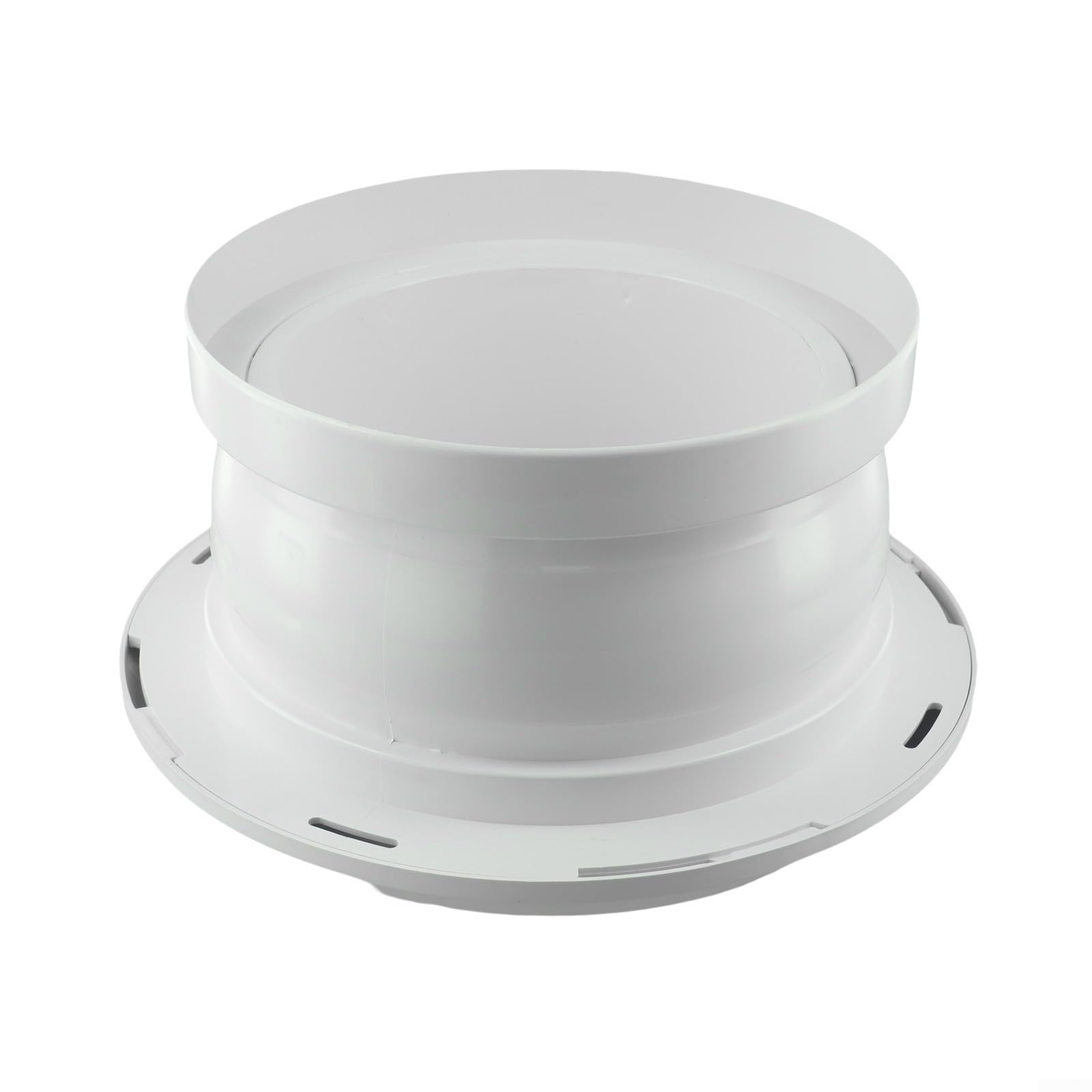 Cubierta redonda de ventilación de aire acondicionado ABS, boquilla esférica giratoria de 360° con apertura ajustable, rejilla de escape silenciosa, para hogar, oficina, hotel, escuela, fábrica