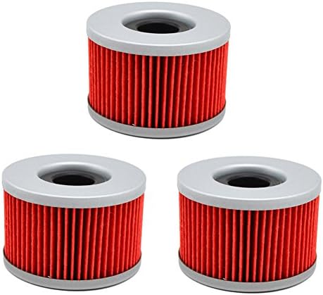 AHL 111 Oil Filter for Honda TRX680FA Rincon 680 2006-2016 (Pack of 3)