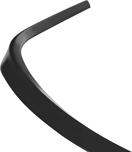 Vista 5 de Compatible con/repuesto para parachoques delantero, estilo OE PU alerón de labio delantero negro, se adapta a Ford Mustang Base GT MACH 1 1994 1995