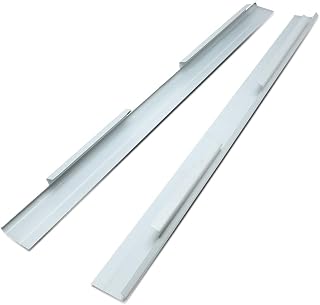 DNA Motoring ZTL-Y-0117 Pair 1/8 Inches Thick Steel Rocker Panel Replacement