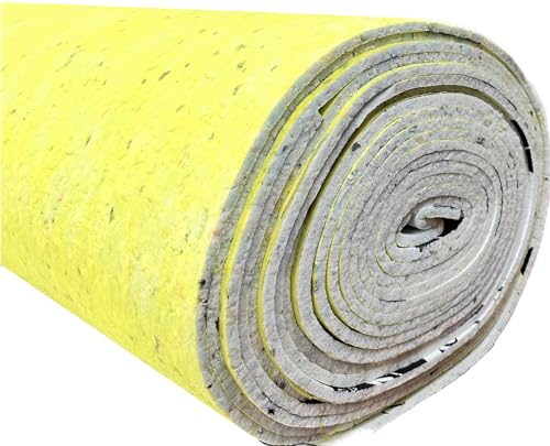 7mm Thick PU Foam Carpet Underlay, 10 Square Meter Roll