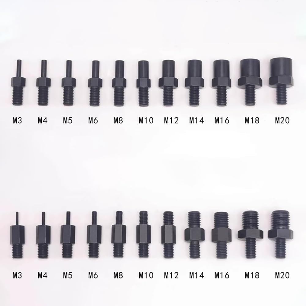 Manual Pin Extractor Set Mechanical Pulling Hammer for M3-M16 Internal & External Threaded Pins P400