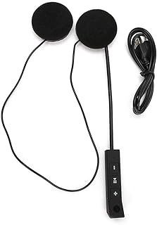 Helm-Headset, störungsfreier Bluetooth-Helmkopfhörer USB-Schnellladung 180-2000 kHz Motorrad-Freisprech-Headset-Anrufsteue...