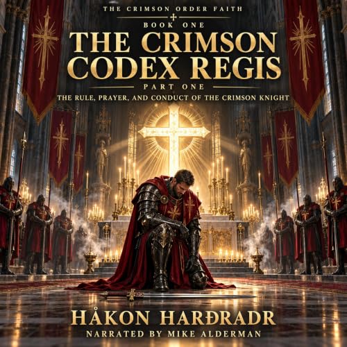 Diseño de la portada del título THE CRIMSON CODEX REGIS: Part One (The Crimson Order Faith Book 2)