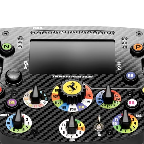 Formula Wheel Add-On Ferrari SF-25 Edition, Volante da Corsa Replica su Licenza Ufficiale per PS5, PS4 e PC - Controller - Immagine 2