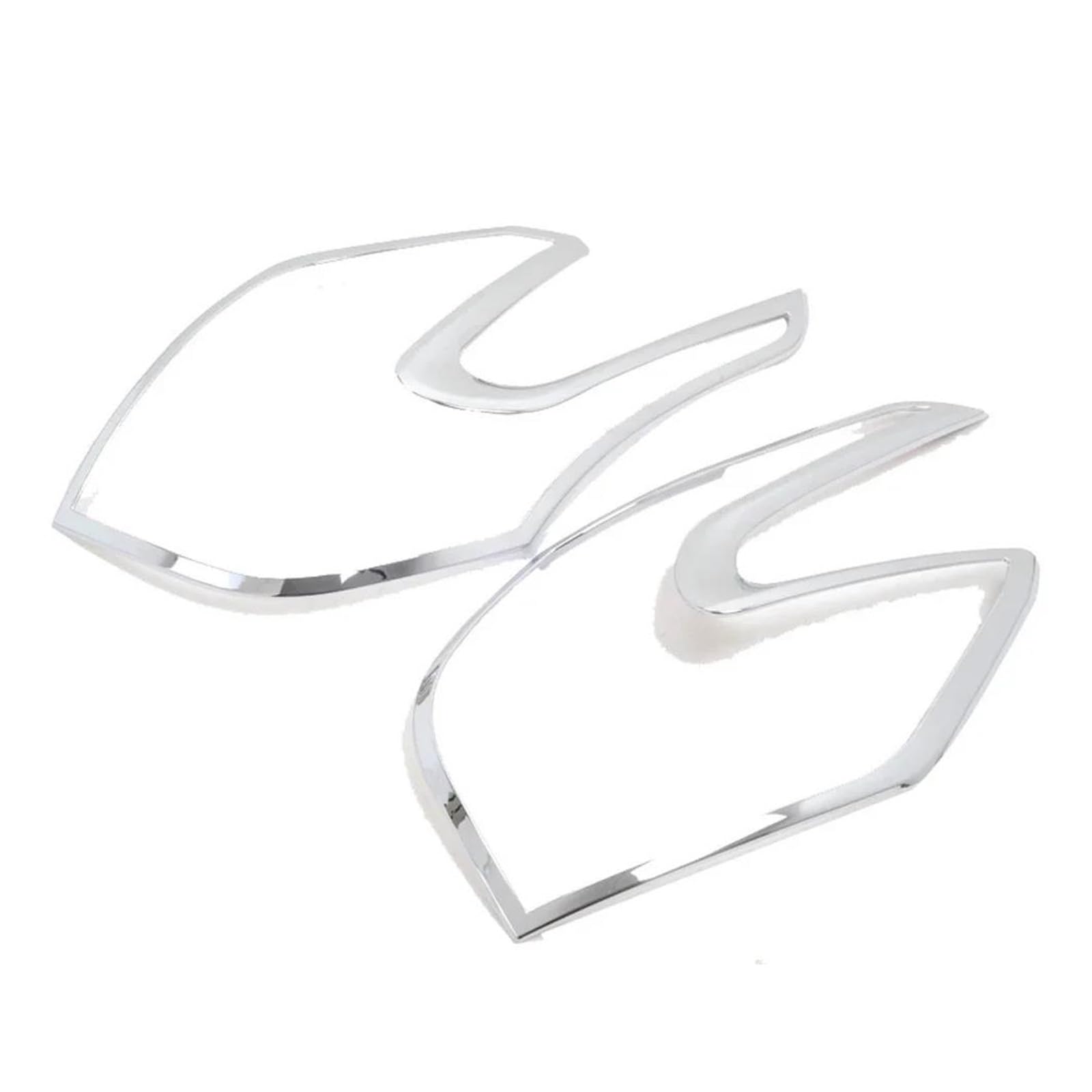 Protector de luz trasera cromado resistente para Yaris Hatchback 14-15 5