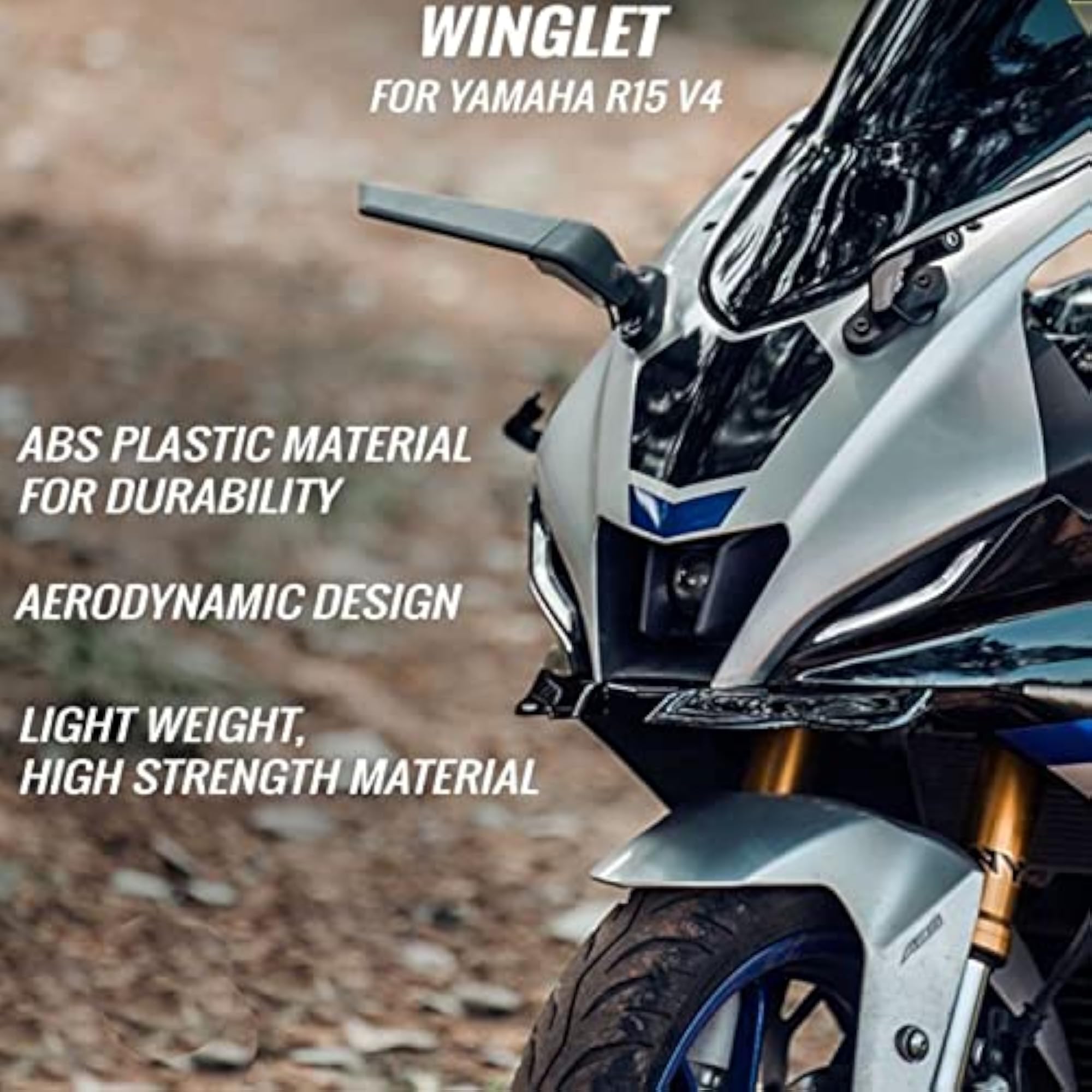 Winglet for Yamaha R15 V4/R15 M Bike Fairing Kit