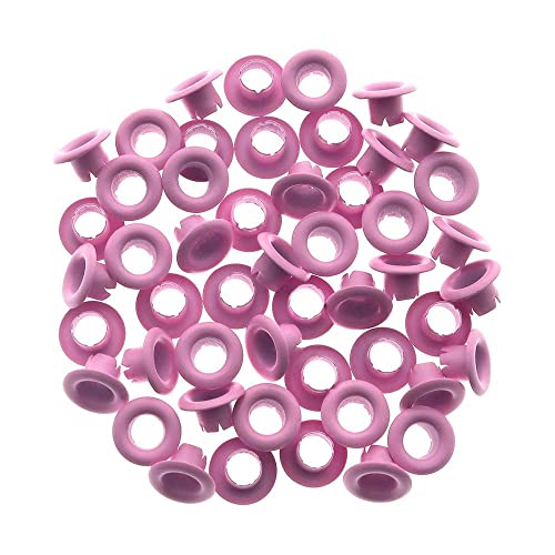 Mimo Ilhós Creating - Redondo - Rosa Candy - 4,5 mm - 50 Unids - Ideal Para Projetos de Scrapbook, T