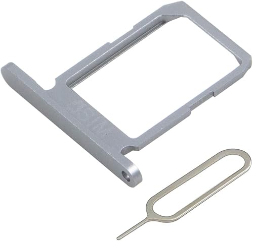 MMOBIEL Vassio Supporto per Carta SIM Compatibile con Samsung Galaxy G920 Series 5 1 inch  Argentato  incl Sim Pin