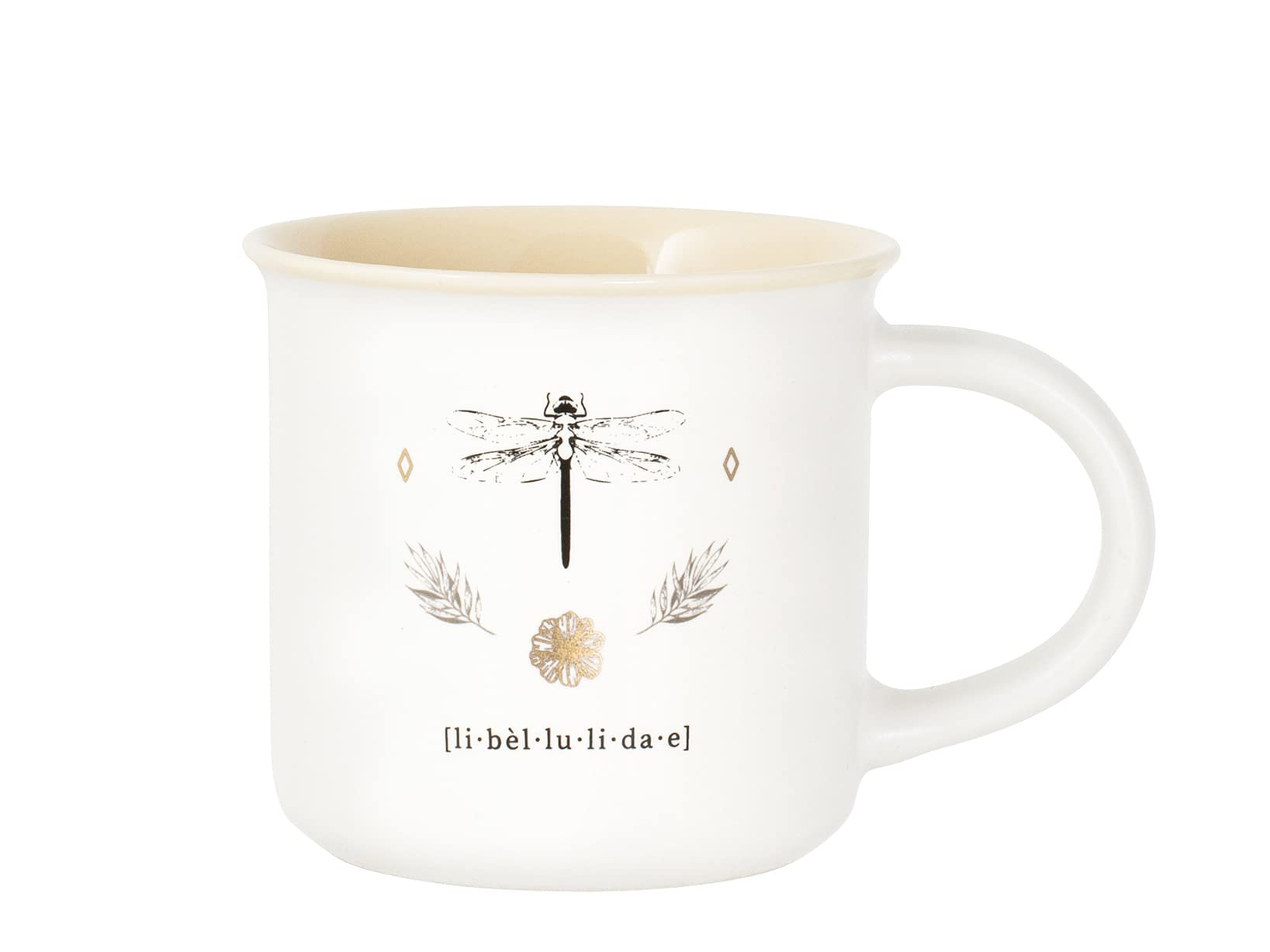 H&H Botanicum Lot de 6 tasses t en porcelaine neuve, 220 cc