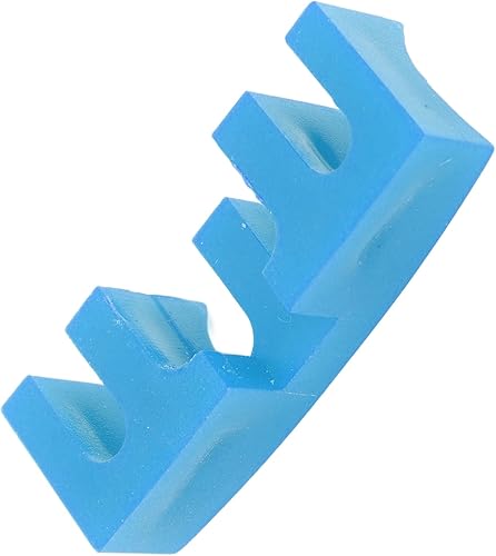 Miniatura 1 de Yitre Racket Load Adapter Protector, 2pcs Badminton Racket Stringing Machine Tool Thread Groove Design for Hand Stringing Machine