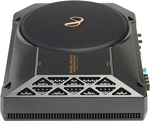 Infinity Basslink SM2- Powered, 8” Underseat Subwoofer with Remote Control