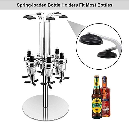Dispensador de cóctel y whisky giratorio para barra de bar o casa 8