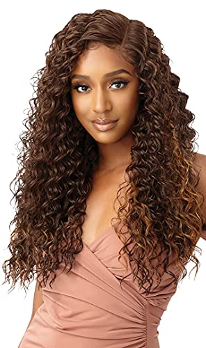 Outre Meltd Hairline Lace Front Wig HD Transparent Redesigned ComfortFit Ear Contour CONSTANZA (DR4/SDBL)