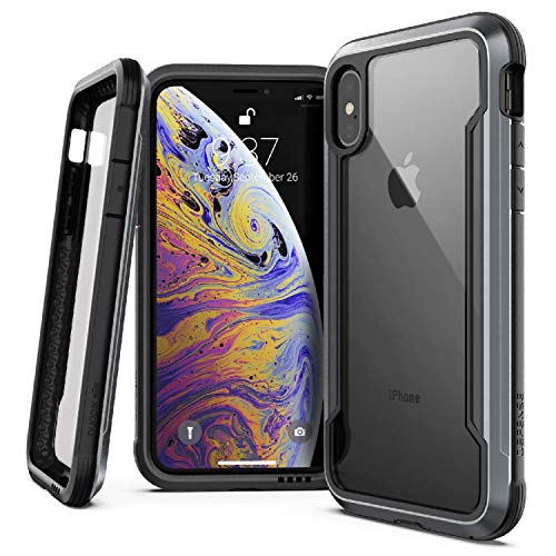 X-Doria Defense Shield, iPhone Xs Max - Military Grade Drop Tested, Anodized Aluminum