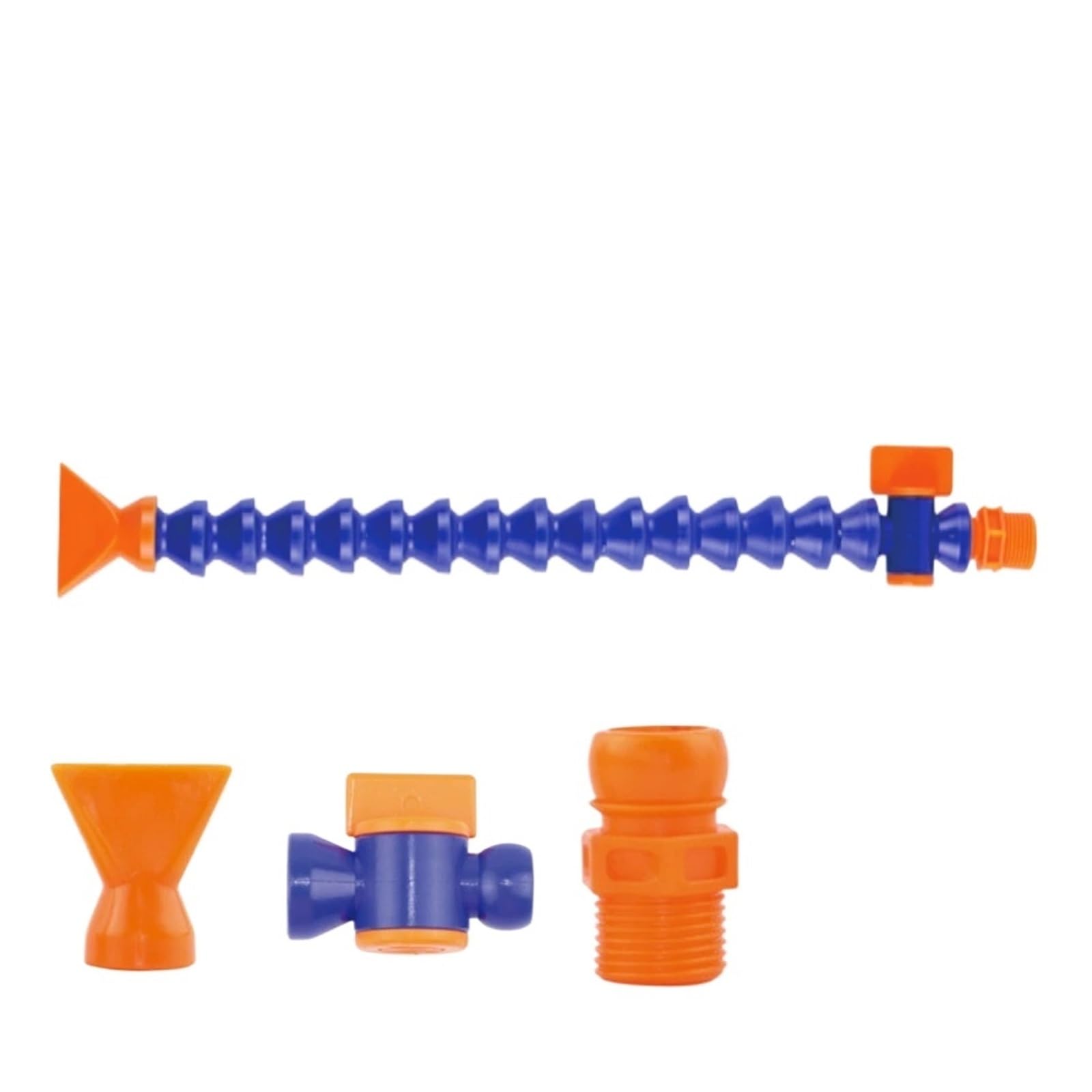 CNC Kühlmittelschlauch, Pneumatikschlauch Kunststoff Flexibler Wasser-Öl-Kühlrohrschlauch for Drehmaschinen-CNC-Maschinenkühlrohr