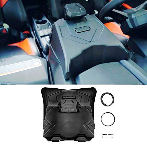 X3 Tablet Holder for 2017-2021 Can Am Maverick X3, ISSYZONE Electronic Device Holder with Integrated Storage - Fits 2017 2018 2019 2020 2021 Can Am Maverick X3 Max