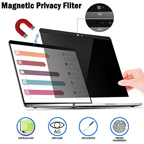 Magnetic Privacy Laptop Screen Filter for MacBook Pro 13” and 2018 MacBook Air