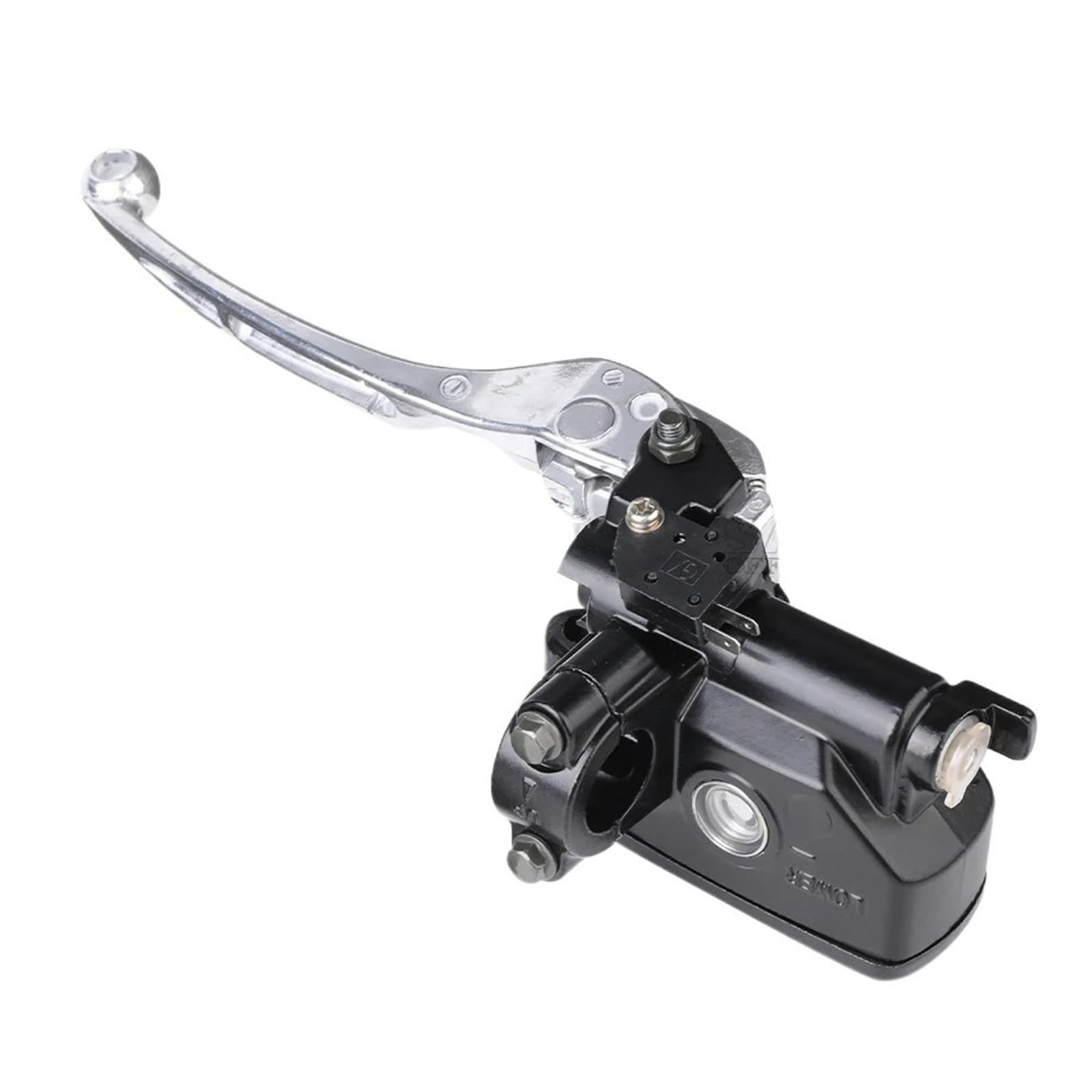 Black CNC Replacement Front Brake Master Cylinder With Lever, Compatible With HONDA NX500 CB750 Hornet 750 Rebel 500 CB500F CB500X(Brake Lever)