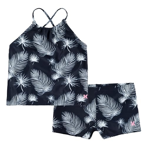 Image of Hurley Girls' Boyshort Tankini 2-piece Swimsuit