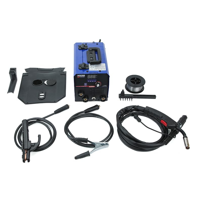 Buy PLASMARGON 200A MIG Welder less MIG Lift TIG ARC 3 in 1 Welding Machine Flux Core Wire