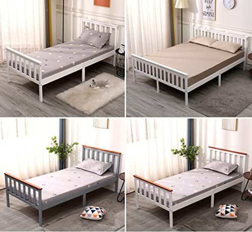 AVC Designs Shaker Style Single Pine Bed Frame 3ft