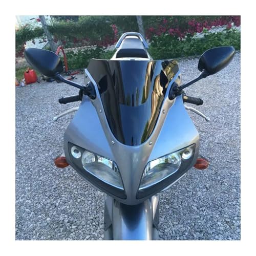 Pare-brise moto pour Suzuki SV650 avec finition noire robuste anti-rayures