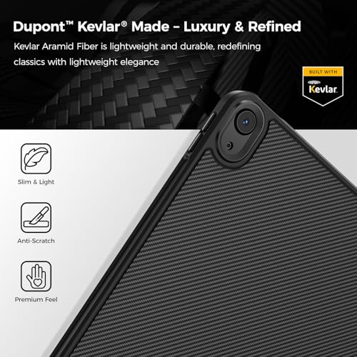 Carcasa Kevlar iPad Air 13 protección robusta TPU Benks ArmorPro 2