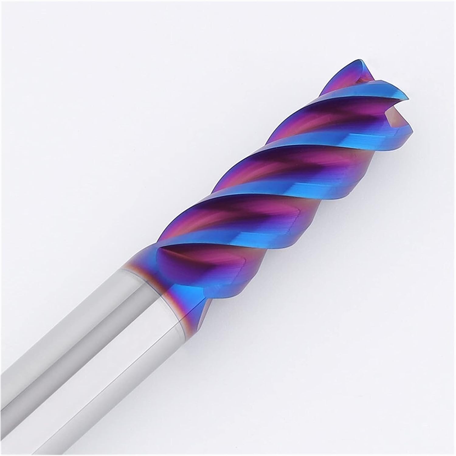 End Mill Cutter CNC Bits HRC65 Carbide End Mill 1 2 4 5 6 8 10 12mm 4Flutes Milling Cutter TiAIN Coated Bits(D3XD3X75)