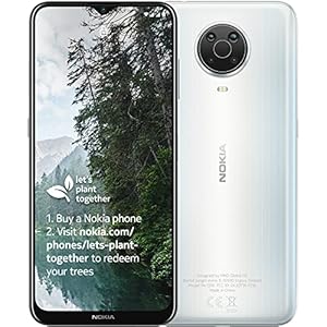 Nokia G20 – Smartphone 64GB, 4GB RAM, Dual Sim, Glacier