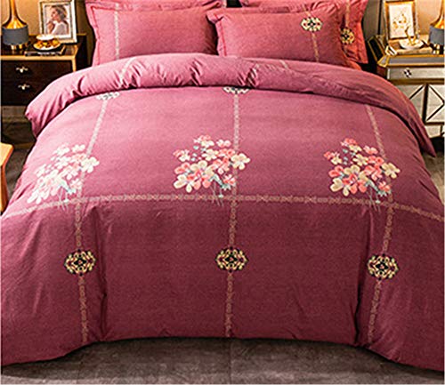 Parure de lit 100% coton de qualité supérieure literie chic et durable - 3