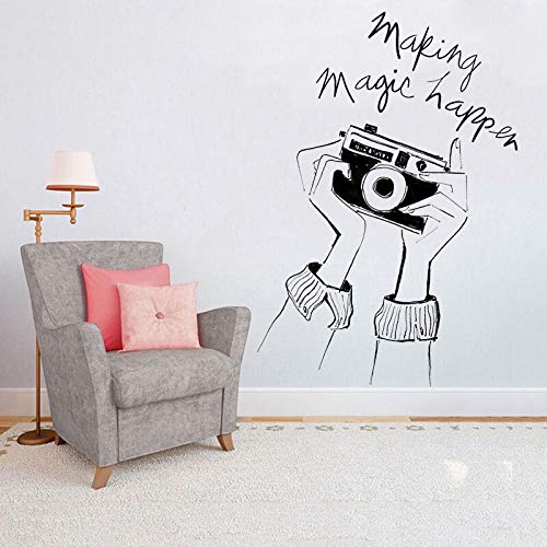 Gadgets Wrap Making Magic Happer Camera Decal Wall Stickers, AG20-DRP-4419