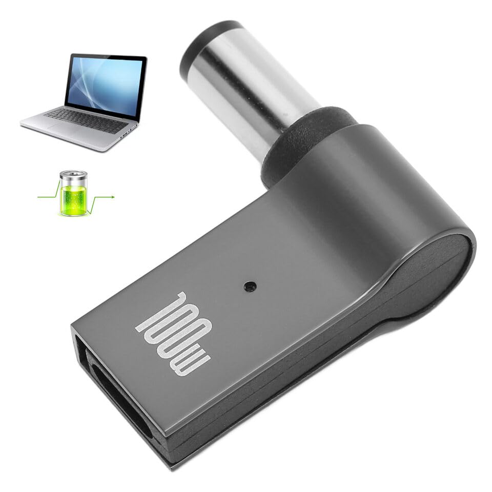 Image of Tobo 100W Type C Female to 6.5x4.4mm Sony Laptop Fast Charging Adapter: Portable Converter for Flexible Power Charger - Compatible with Sony Vaio PCG Series and More TD-1271CC