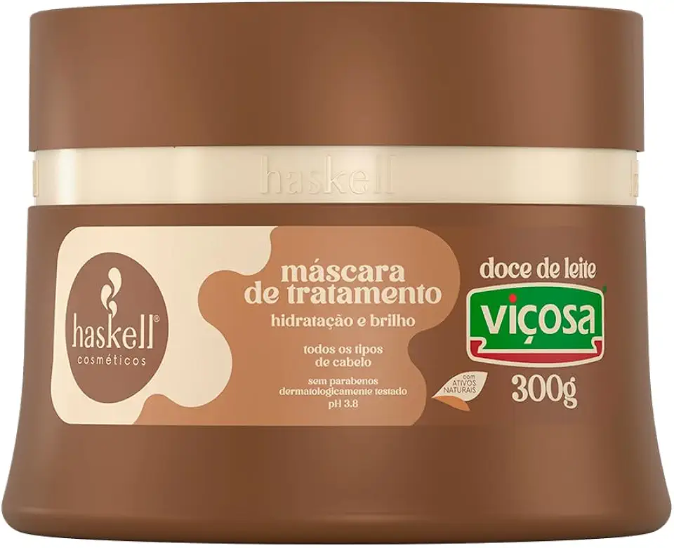 MASCARA HASKELL DOCE DE LEITE 300GR
