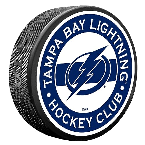 Tampa Bay Lightning Puck - Stripe Design