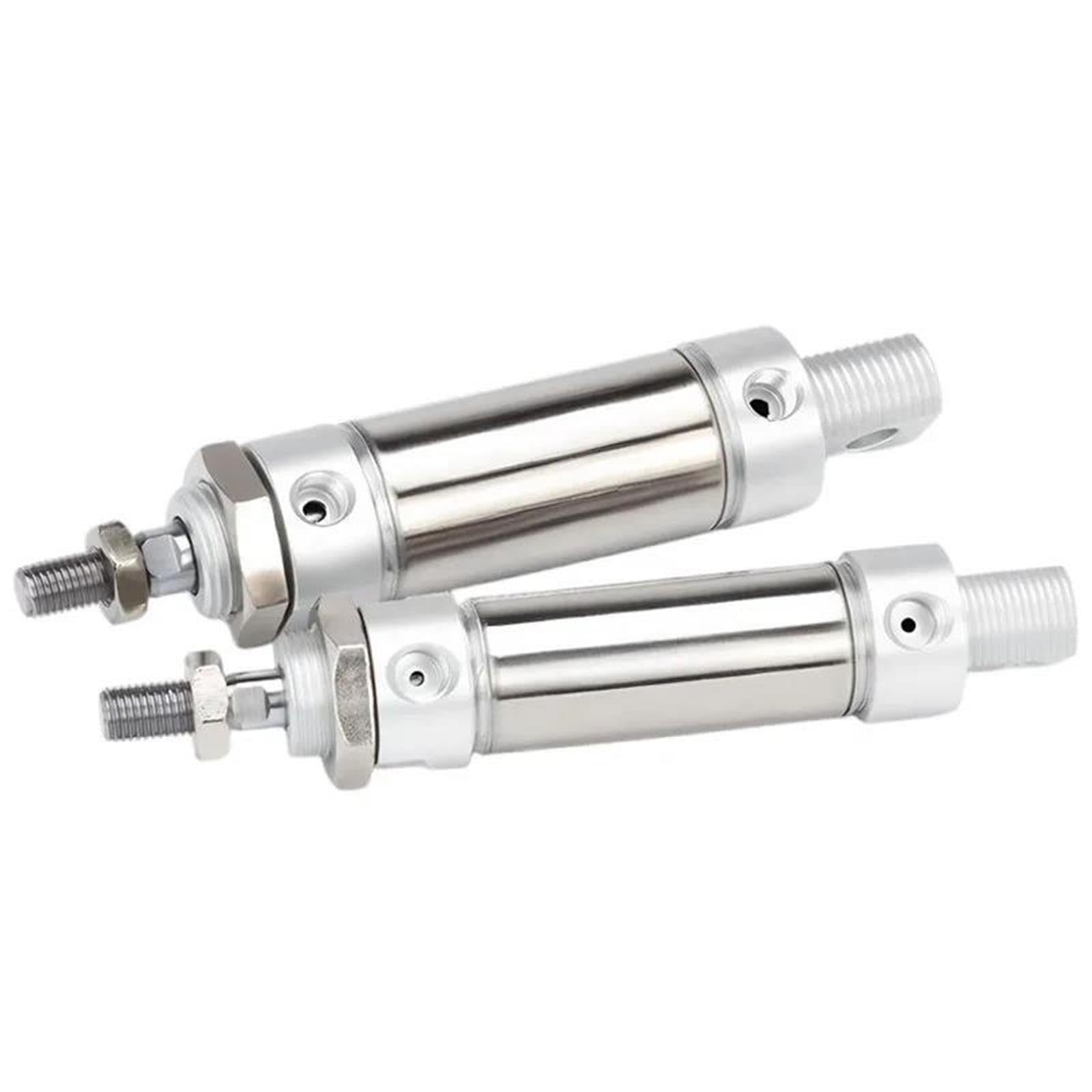 Mini cilindro neumático de acero inoxidable MA MA16 20 25 32 40 de doble efecto(250SCA,MA32)