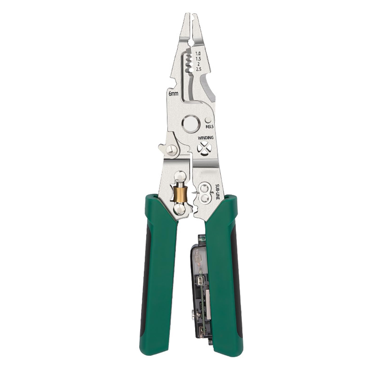 Tsophreniq Light Multifunction Wire Stripper Electricians Cable Cutting Scissors Electrical Wires Pliers Crimping Plier Wire Pliers