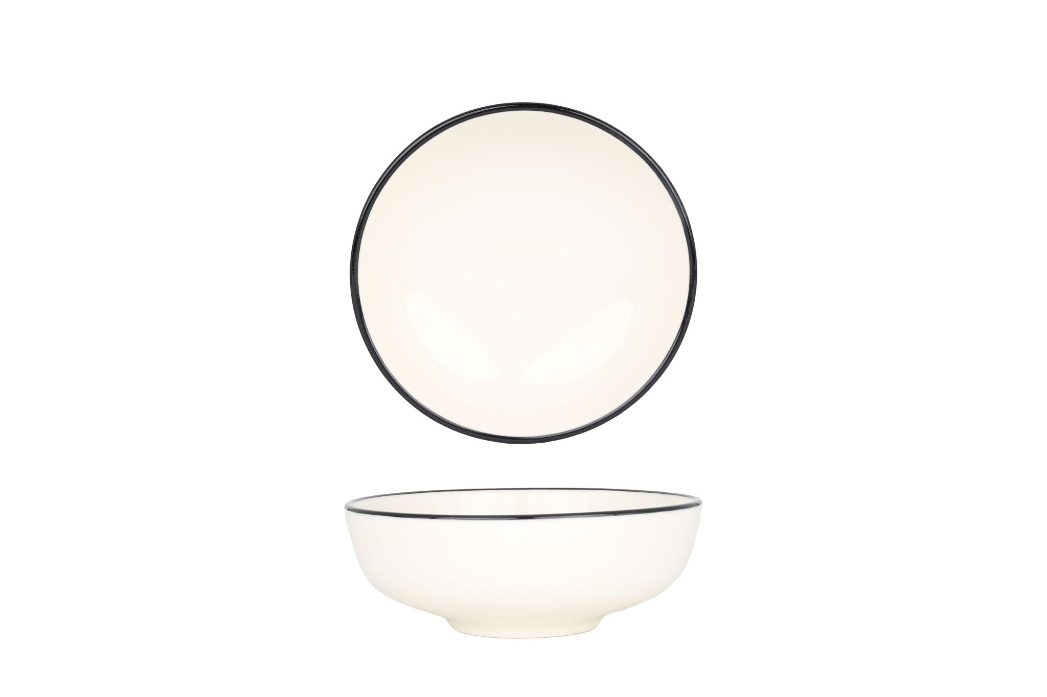 Bonna Bochas - Linea Black - Porcelana - 14 cm (450cc) - juego de 6