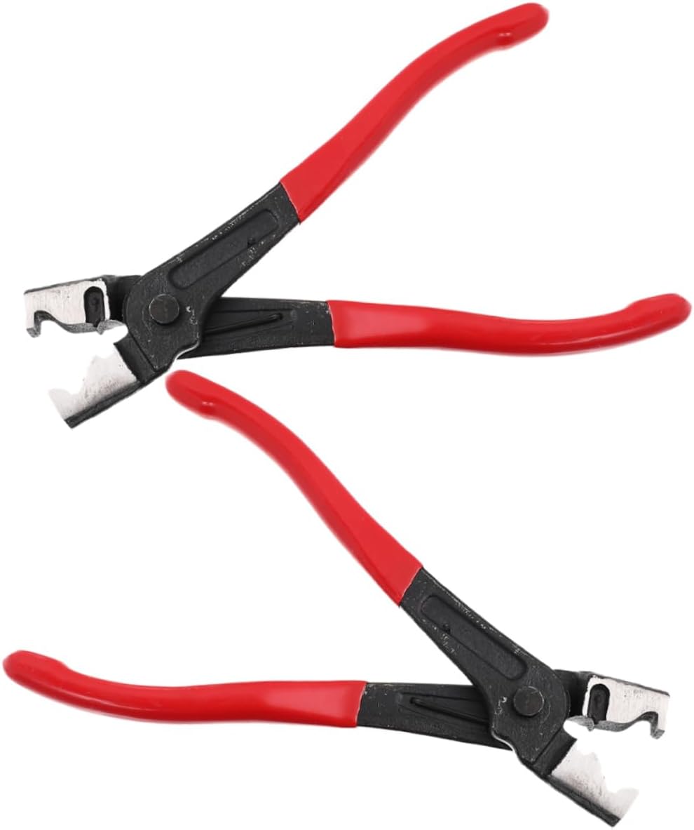 2pcs Automotive Hose Clamp Tool Secure Hose Removal Pliers for Water Mechanic Clamp Tool for Repair Multiuse Clamping