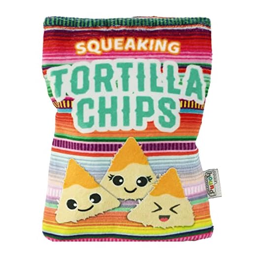 Outward Hound Snack Bag Tortilla Chips Puzzle Squeaky Dog Toys