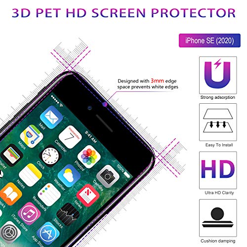 LeYi for iPhone SE 2022/2020 Case (3rd Gen), Military-Grade with Magnetic Kickstand, 2-Pack Tempered Glass Screen Protector, Cute Present for Mom, Red by LeYi - Image 7