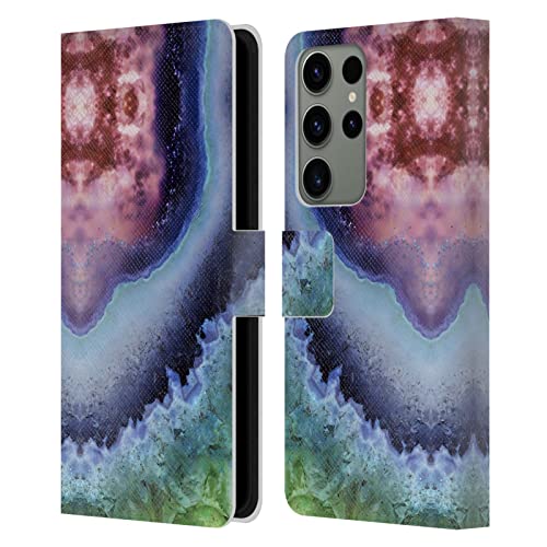 Étui portefeuille cuir Galaxy S23 Ultra antioxydation anti-choc