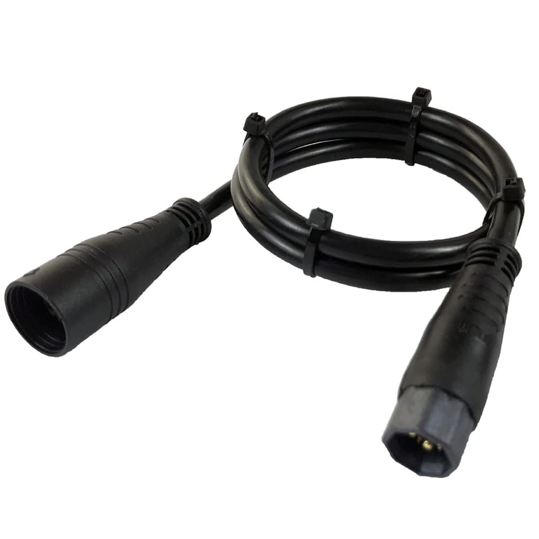 Fibroxify 9 Pin Wheel Hub Motor Cable 60cm EBike Motor Cable Female to Male Connector for E-Bike Accessories,1Pc