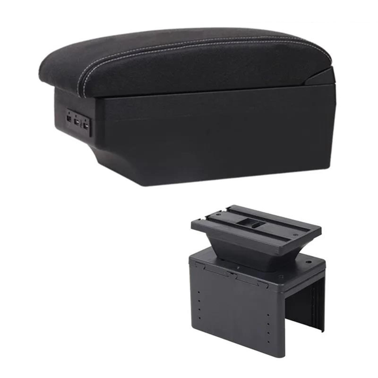 Ysdsls E Red Line 2 With Usb Car Accessories Armrest Box For I20 2023 Center Storage Modification Retrofit Parts