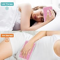Vista 2 de Juego de compresas de gel, compresas de hielo reutilizables para dolor, hinchazón, lesiones de rodilla, hombro, pie, espalda, tobillo, cuello, codo