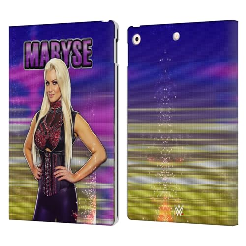 Étui WWE Maryse pour iPad 10.2 en cuir avec support vidéo intégré
