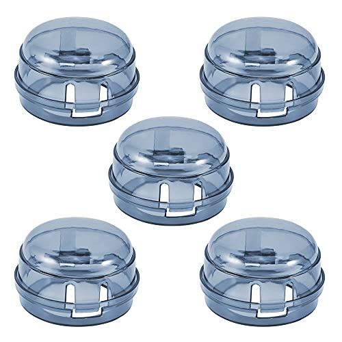 Amytalk 5 Pieces Gas Stove Knob Covers for Child Safety, Baby Oven Lock Kitchen Safety Guards, Baby Stove Knob Guards Child Proof Knob Covers, Black Stove Knob Guard Top Protector