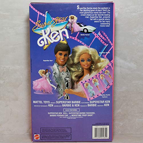 Muñeco Ken Superestrella 1988 Vintage Mattel miniatura 2