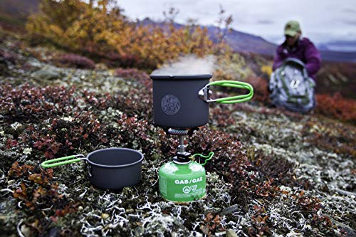 Optimus Crux Lite Solo 0.6L Non Stick, Compact, Versatile, Cook System for Ultralight Camping and Backpacking